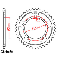 RK Rear Sprocket 41 Tooth 32-023-41