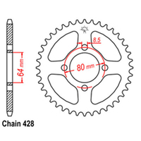 RK Rear Sprocket 36 Tooth 32-183-36