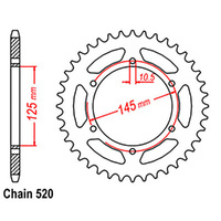 RK Rear Sprocket 47 Tooth 32-1M1-47