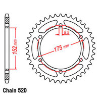 RK Rear Sprocket 44 Tooth 32-2YY-44