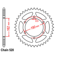 RK Rear Sprocket 52 Tooth 32-406-52