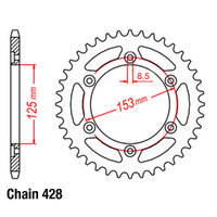 RK Rear Sprocket 56 Tooth 32-KRH-56