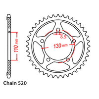 RK Rear Sprocket 40 Tooth 32-KW6-40