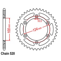 RK 45T Rear Sprocket for Ducati 400 Monster 2002-2004