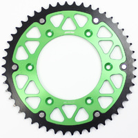 States MX Fusion Green 50T Rear Sprocket for Kawasaki KLX250R 1999