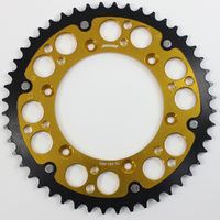 States MX Fusion Gold 50T Rear Sprocket for Suzuki RMZ250 2007-2023