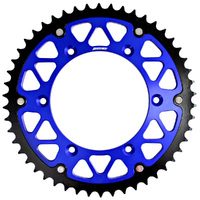States MX Fusion Blue 50T Rear Sprocket for Yamaha YZ450F 2003-2024