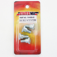 SMX Front Brake Disc Bolt Pack for Honda CR250R 1989 