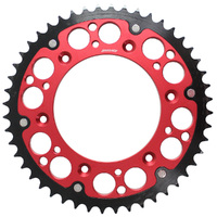 States MX Fusion Red 51T Rear Sprocket for Honda CRF450R 2007-2010