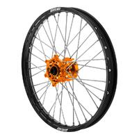 States MX Black/Orange Front Wheel for KTM 125 SX 2010-2024 (21x1.6)