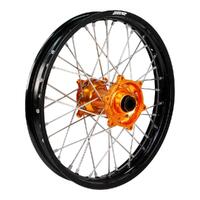 States MX Black/Orange Rear Wheel for KTM 300 EXC tpi 2018-2021 (18x2.15)
