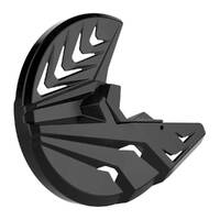 Polisport Black Front Disc/Fork Protector for KTM 250 EXC tpi Six Days 2019-2022