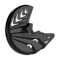 Polisport Black Front Disc/Fork Protector for Honda CRF450R 2010-2014