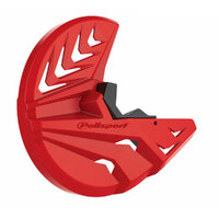 Polisport Red Front Disc/Fork Protector for Honda CRF250R 2010-2014