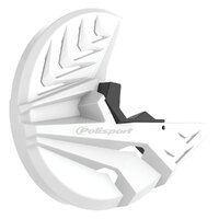 Polisport White Front Disc/Fork Protector for Beta RR300 2T 2014-2018
