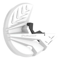 Polisport White Front Disc/Fork Protector for Beta RR125 2T 2020-2022