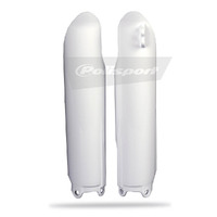 Polisport White Fork Protectors for Yamaha YZ250F 2008-2009