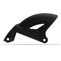 Polisport Black Rear Disc Protector for Yamaha YZ250 2006-2022