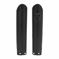 Polisport Black Fork Guards for KTM 300 EXC Six Days 2016-2018