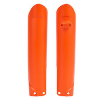 Polisport Orange Fork Guards for KTM 300 EXC tpi Six Days 2022