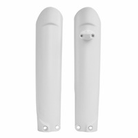 Polisport White Fork Guards for KTM 200 EXC 2016-2017