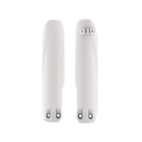 Polisport White Fork Protectors for Beta RR200 2T 2020-2022