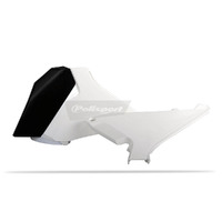 Polisport White Airbox Covers for KTM 250 SX 2012
