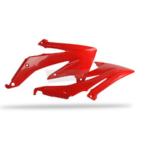 Polisport Red Radiator Shrouds for Honda CRF450R 2005-2008