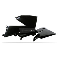 Polisport Black Radiator Shrouds for KTM 525 EXC 2005-2007