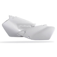 Polisport White Side Covers for Yamaha YZ125 1996-2001