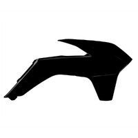 Polisport Black Radiator Shouds (13-14 Style) for KTM 125 SX 2013-2015