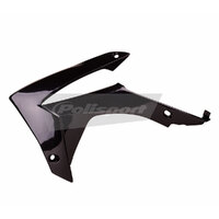 Polisport Black Radiator Shrouds for Honda CRF450R 2013-2016