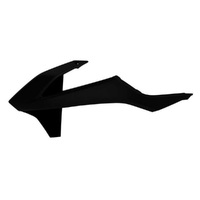 Polisport Black Radiator Shrouds for KTM 350 EXC-F 2017-2019