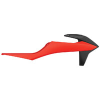 Polisport Orange/Black Radiator Shrouds for KTM 125 SX 2019-2022