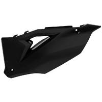Polisport Black Sidecovers for Kawasaki KX250 (KX250F) 2021-2022