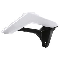 Polisport White/Black Radiator Shrouds for Sherco 125 SE-R 2018-2021