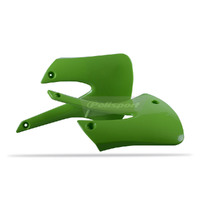 Polisport Green Radiator Shrouds for Kawasaki KX85 2001-2013