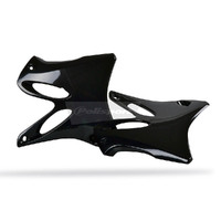 Polisport Black Radiator Shrouds for Yamaha YZ250 2002-2014