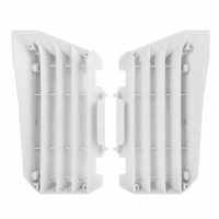 Polisport White Radiator Louvers for Yamaha YZ450FX 2016-2018