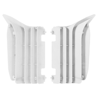 Polisport White Radiator Louvers for Yamaha YZ250F 2010-2013