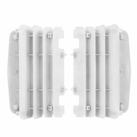 Polisport White Radiator Louvers for Yamaha YZ450F 2010-2013