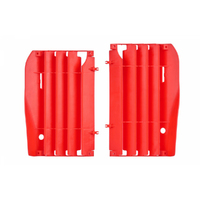 Polisport Red Radiator Louvers for Honda CRF250R 2010-2013