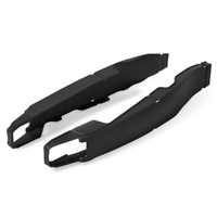 Polisport Black Swingarm Protectors for Yamaha YZ250FX 2015-2022