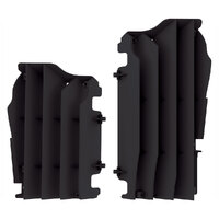 Polisport Black Radiator Louvers for Kawasaki KX450F 2016-2018