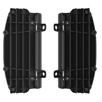 Polisport Black Radiator Louvers for Husqvarna FC250 2016-2022