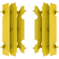 Polisport Yellow Radiator Louvers for Suzuki RM125 2001-2012