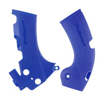 Polisport Blue Frame Protectors for Yamaha WR250F 2020-2022