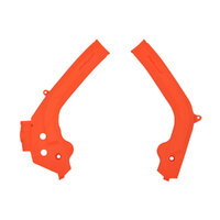 Polisport Orange Frame Protectors for KTM 300 EXC 2017-2018