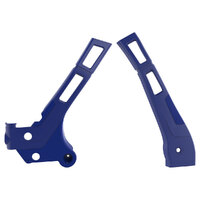 Polisport Blue Frame Protectors for Yamaha YZ125X 2020-2022