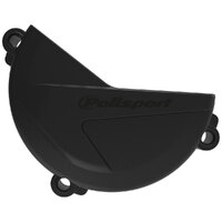 Polisport Black Clutch Cover for Sherco 250 SEF Factory 2020-2022